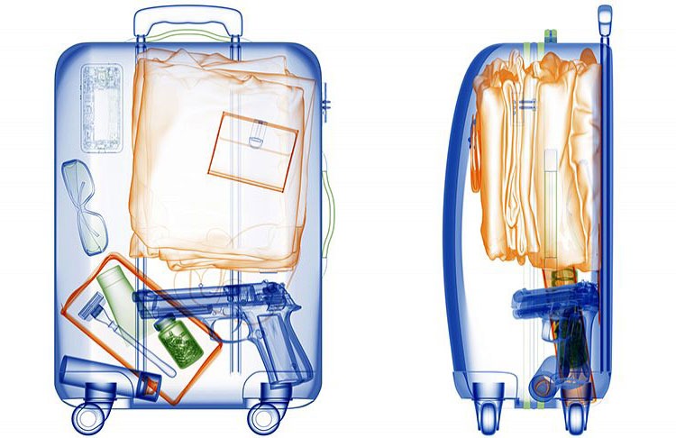 новий рентген багажу в аеропорту